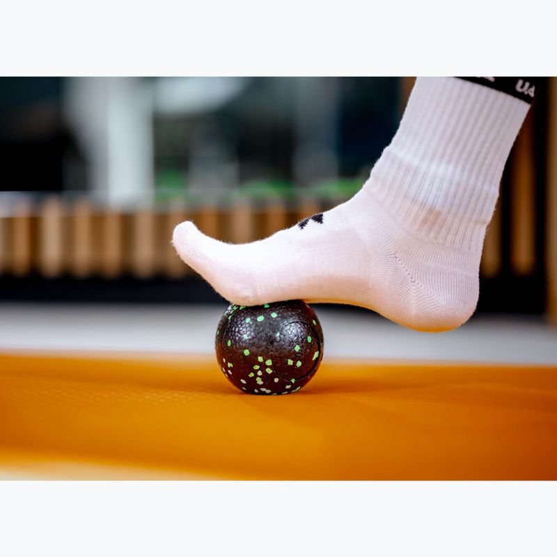 Масажна топка XTREXO TRX-MSB008 8 cm черна/лайм 5