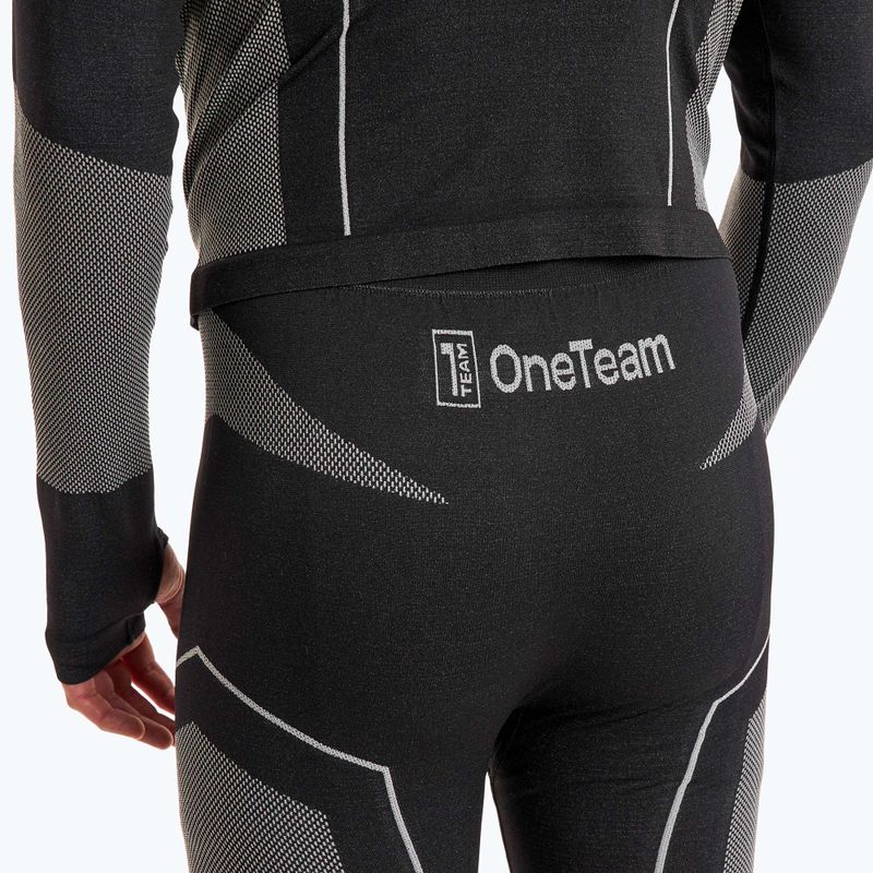 Мъжки комплект термобельо OneTeam Achill black 10