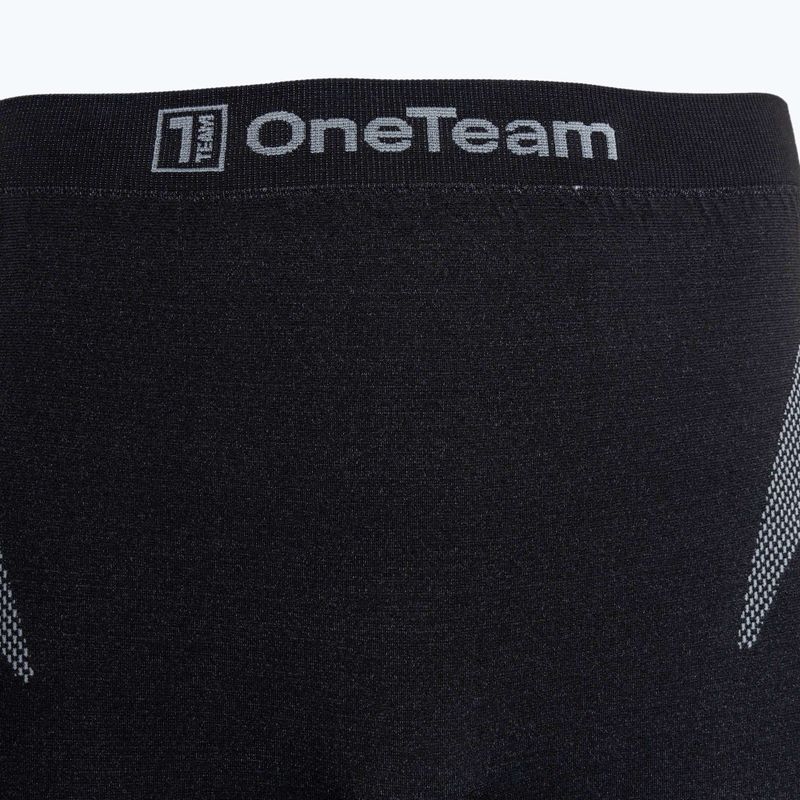 Мъжки комплект термобельо OneTeam Achill black 22