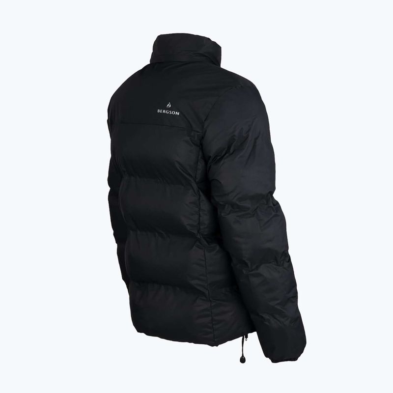 Мъжко изолирано яке BERGSON Snowy Wolf Micro-Therm черно 2