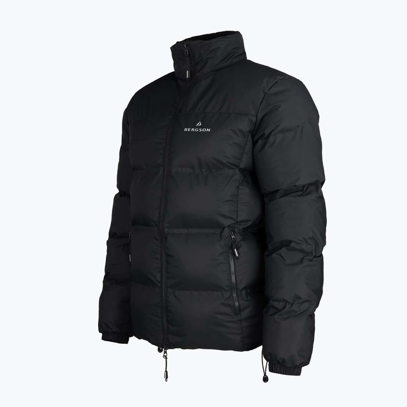Мъжко изолирано яке BERGSON Snowy Wolf Micro-Therm черно 3
