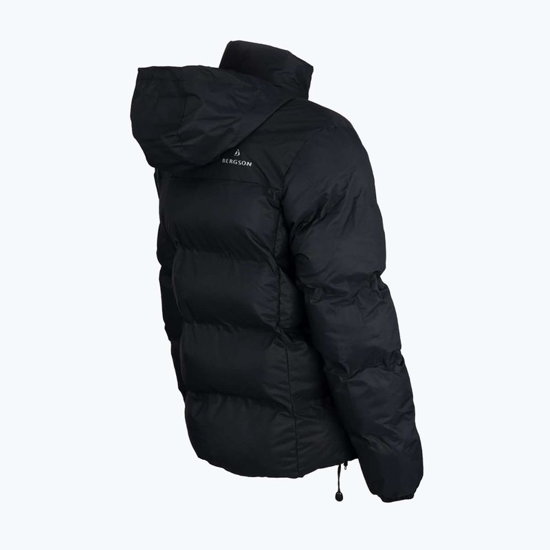 Мъжко изолирано яке BERGSON Snowy Wolf Micro-Therm черно 4