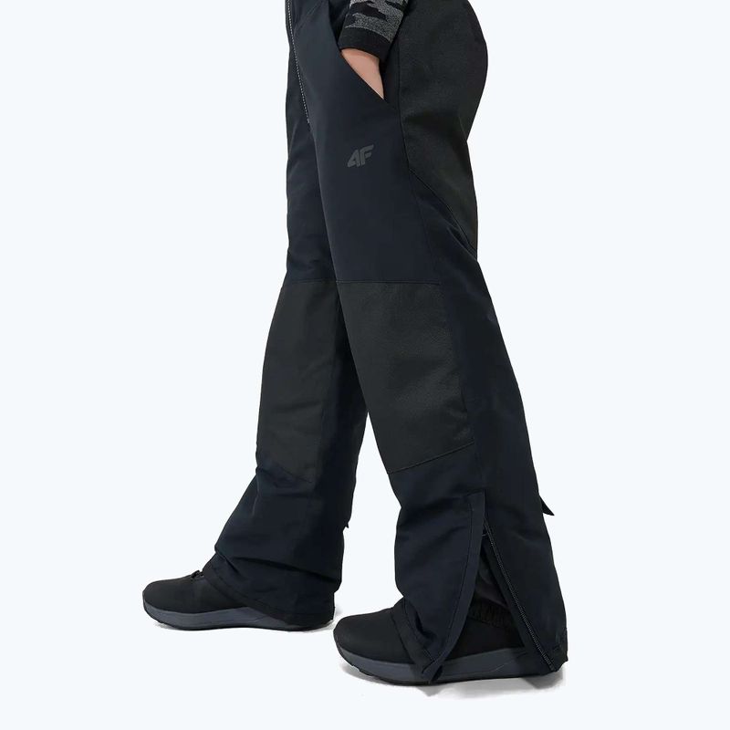 Детски панталони за сноуборд 4F FNK M0959 deep black 3