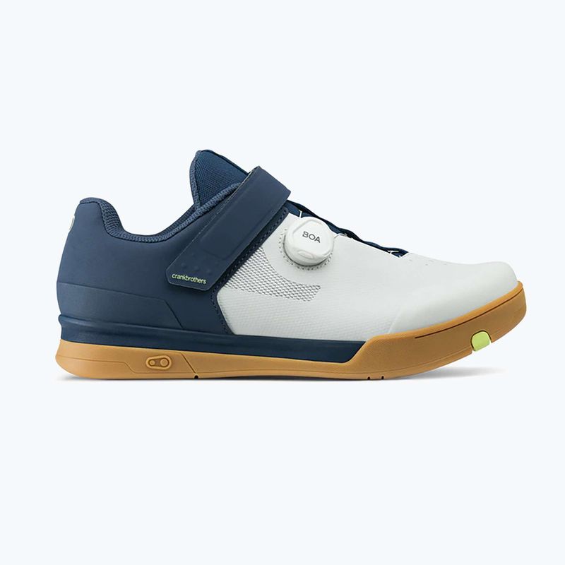 Велосипедни обувки MTB Crankbrothers Mallet BOA navy grey/gum outsole 8