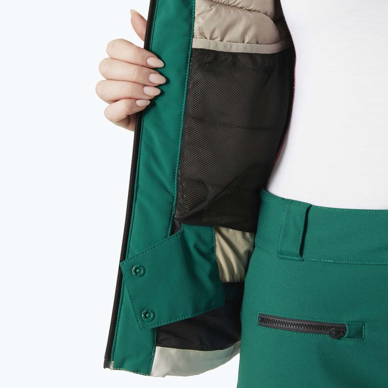 Дамско ски яке Helly Hansen Alphelia emerald snow 6