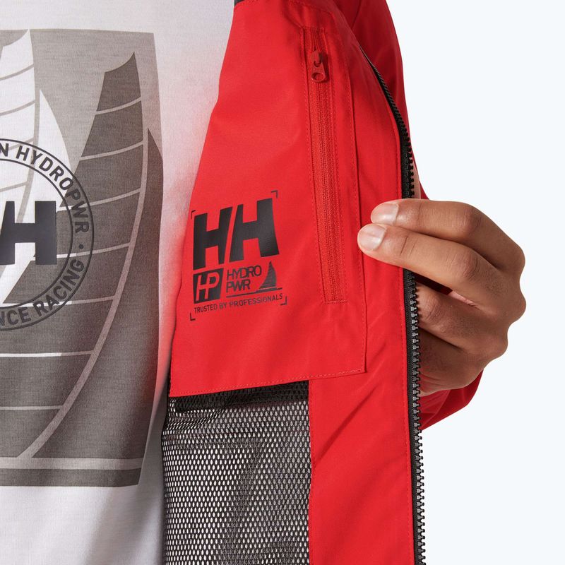 Мъжко ветроходно яке Helly Hansen Hp Racing Hooded 2.0 alert red 5