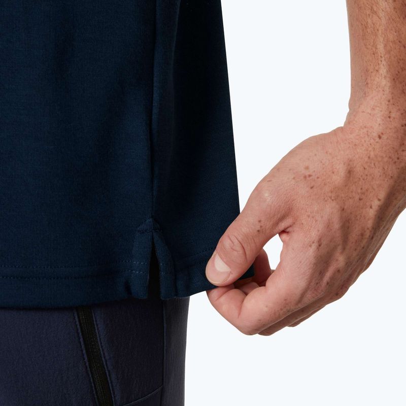 Мъжка поло тениска Helly Hansen Hp 1/2 Zip Polo navy 4