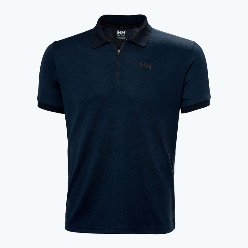 Мъжка поло тениска Helly Hansen Hp 1/2 Zip Polo navy 5