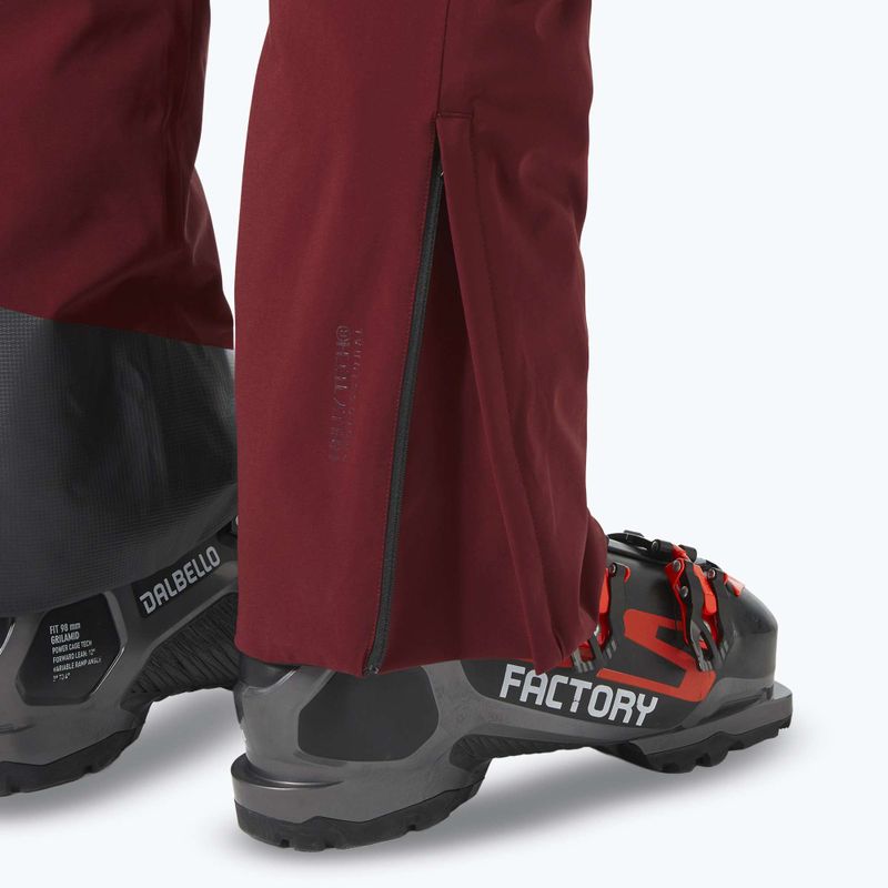 Мъжки ски панталони Helly Hansen Alpha Lifaloft mars red 5
