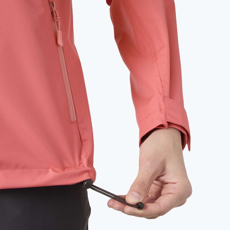 Дамско яке за ветроходство Helly Hansen Crew Hooded 2.0 sunset pink 7