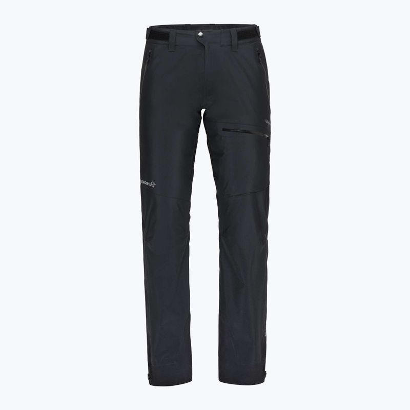 Мъжки панталони за трекинг NORRONA Falketind Gore-Tex caviar black 4