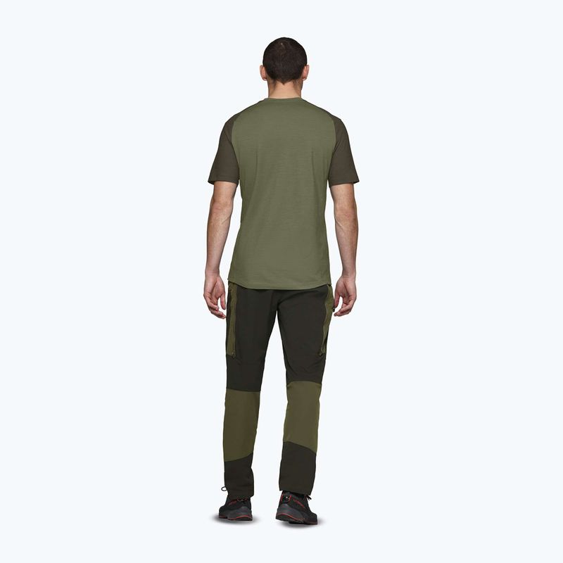 Мъжка тениска за трекинг NORRONA Femund PureUll loden green 3