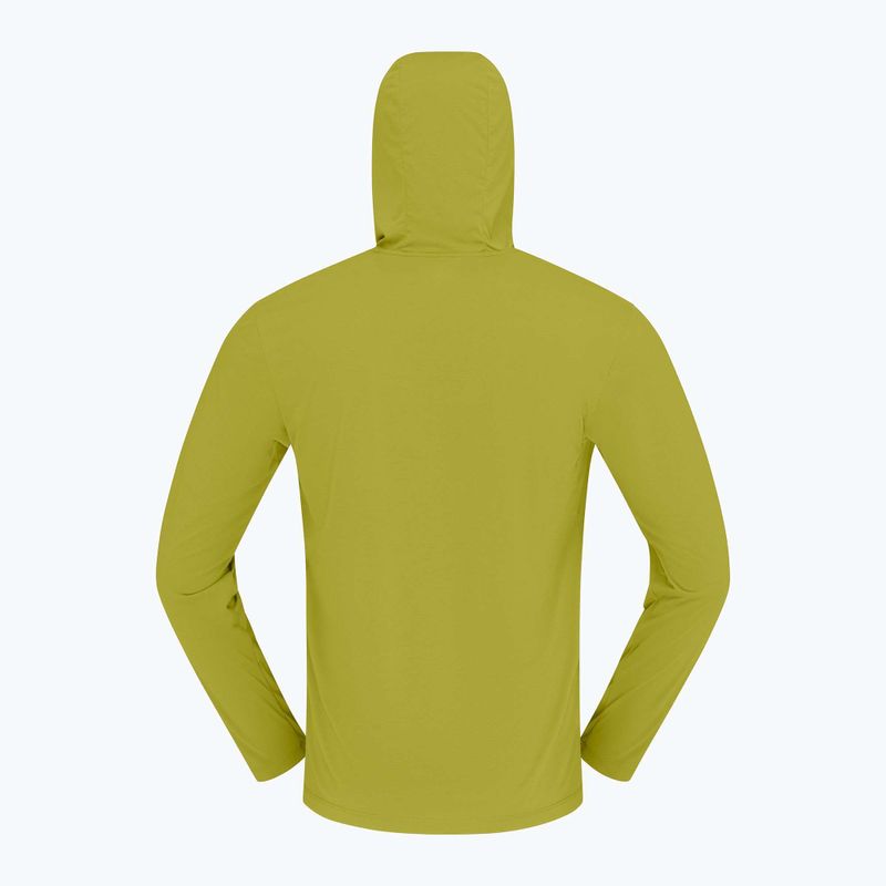 Мъжки суитшърт за трекинг NORRONA Femund Tech Hood golden lime 7
