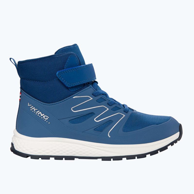 Детски ботуши за сняг Viking Footwear Equip Defence Warm WP 1V blue/ navy 9