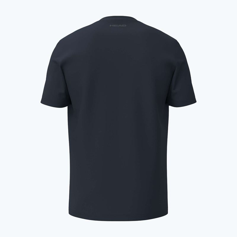 Мъжка тениска за тенис HEAD Club Original navy 2