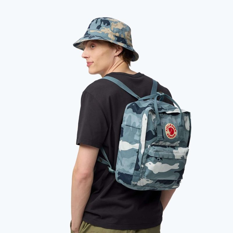 Градска раница Fjällräven Kanken Graphics 16 l nimbus blue/hidden animals 6