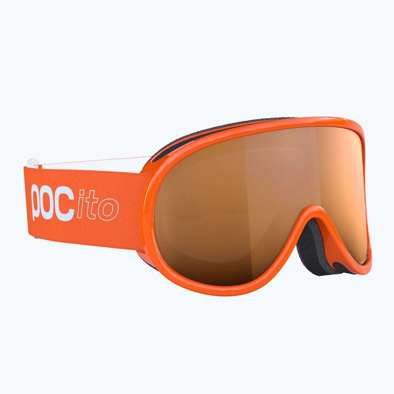 Детски скиорски очила POC POCito Retina Jr S2 fluorescent orange/partly sunny light orange 5