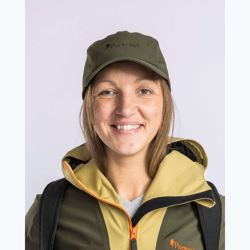 Бейзболна шапка Pinewood NatureSafe moss green 4
