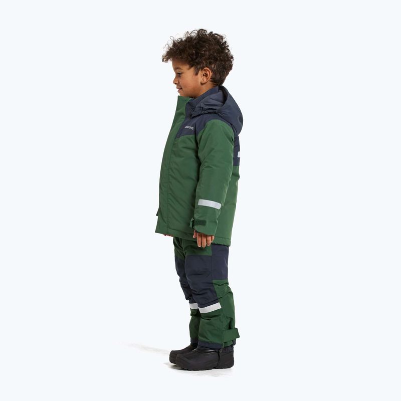 Детски скиорски комплект Didriksons Skare pine green 9