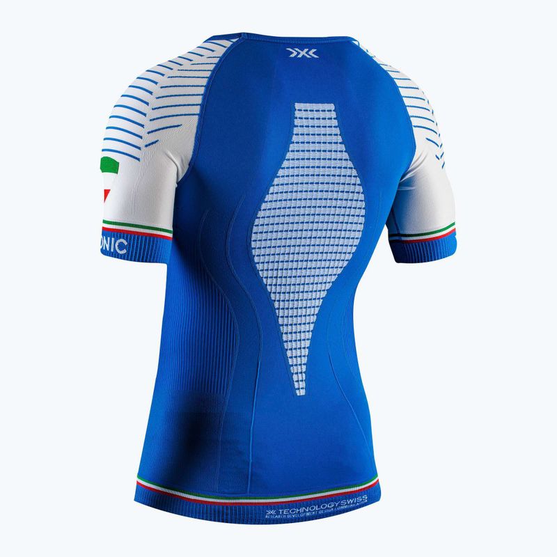 Мъжка термоактивна тениска X-Bionic Invent 4.0 Patriot Running Shirt blue 6