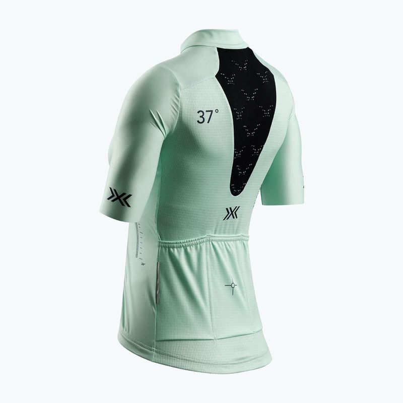 Дамска тениска за колоездене X-Bionic Corefusion Ride Jersey digital lime 8
