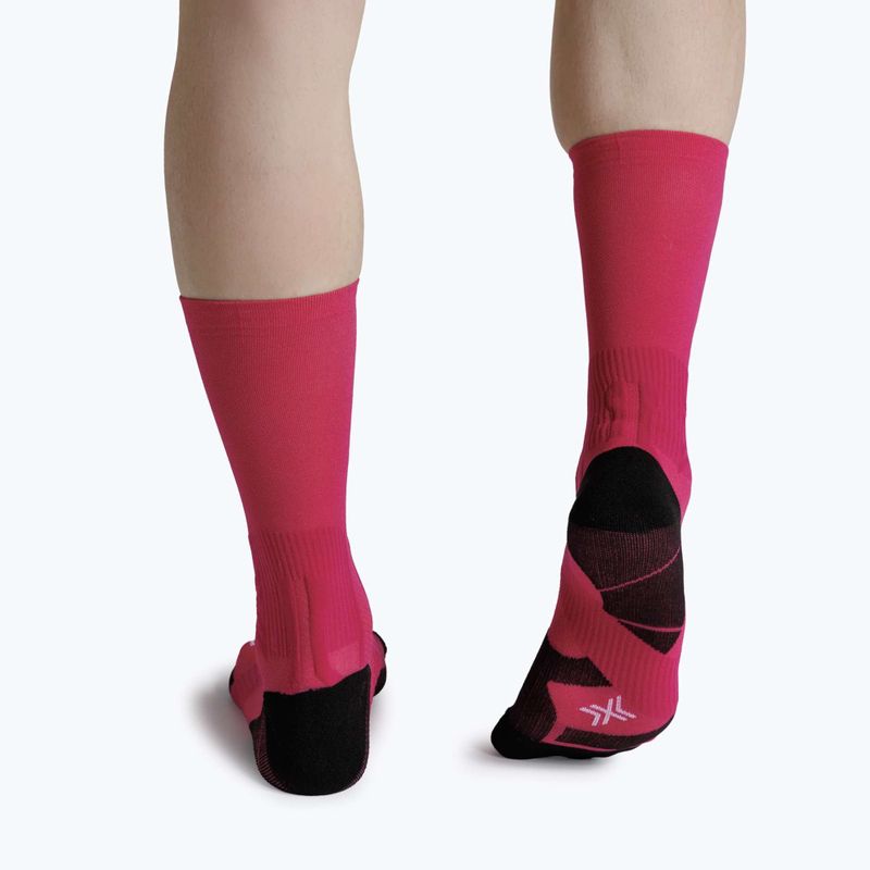 Чорапи X-Socks Run Perform Crew power purple 3
