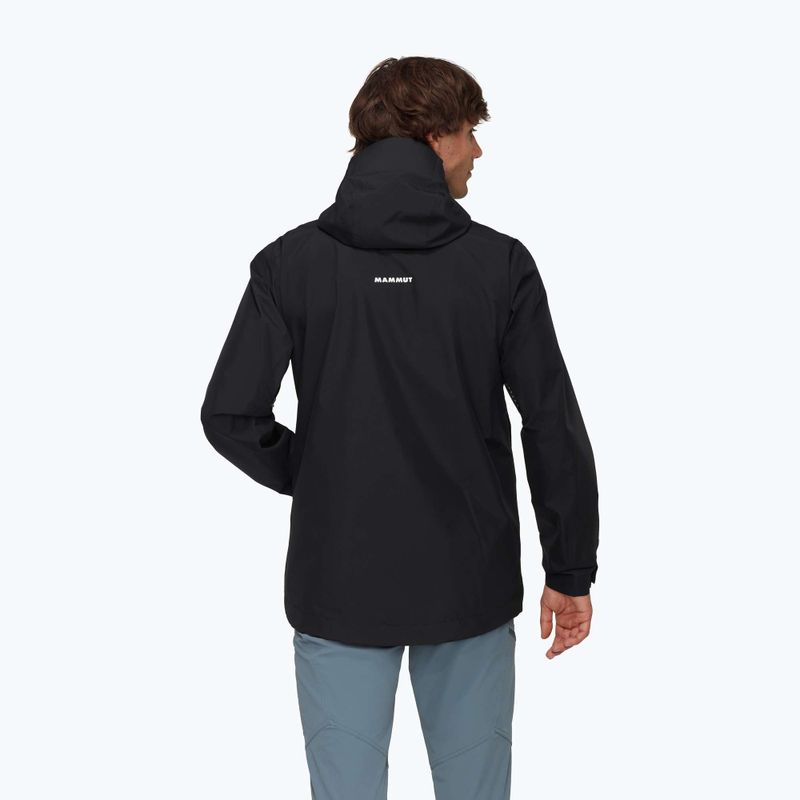 Мъжко непромокаемо яке Mammut Treeline HS Hooded black 2