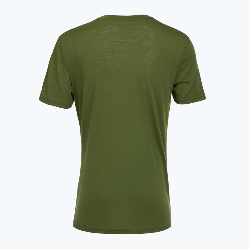 Мъжка тениска Super.natural Bicycle Nomad Tee Chive/Jet Black 2