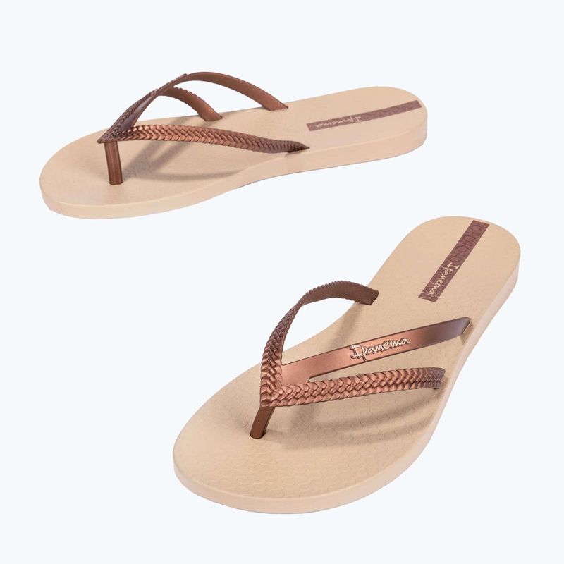 Джапанки Ipanema Bossa beige/copper за жени 10