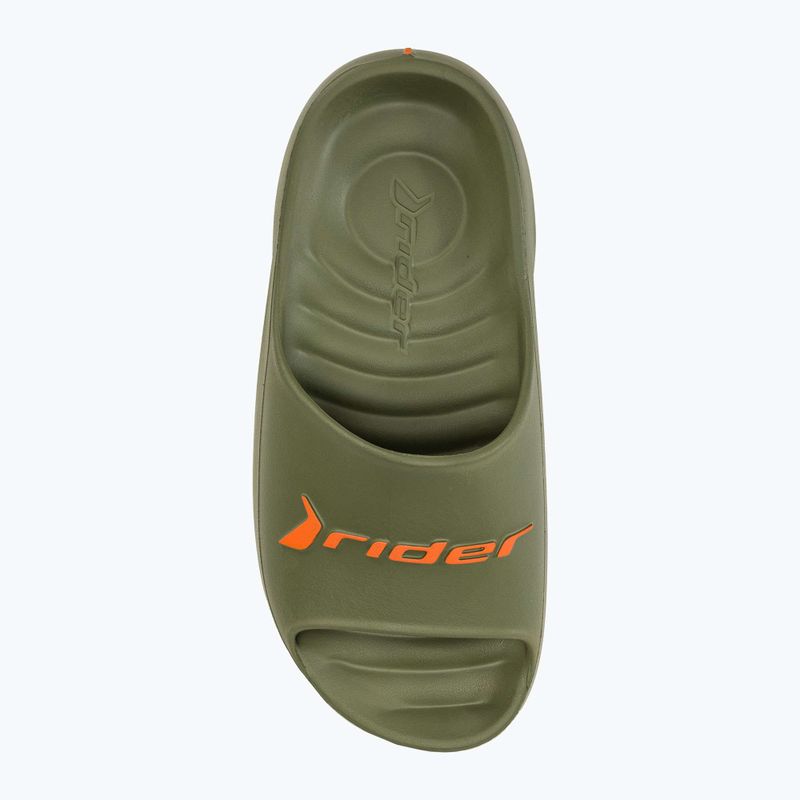 Мъжки чехли RIDER Rzero Slide green/orange 5