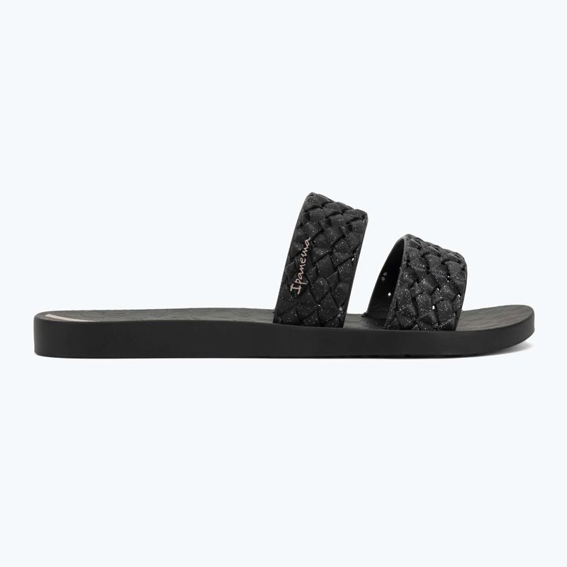 Джапанки Ipanema Renda II black/glitter black за жени 2