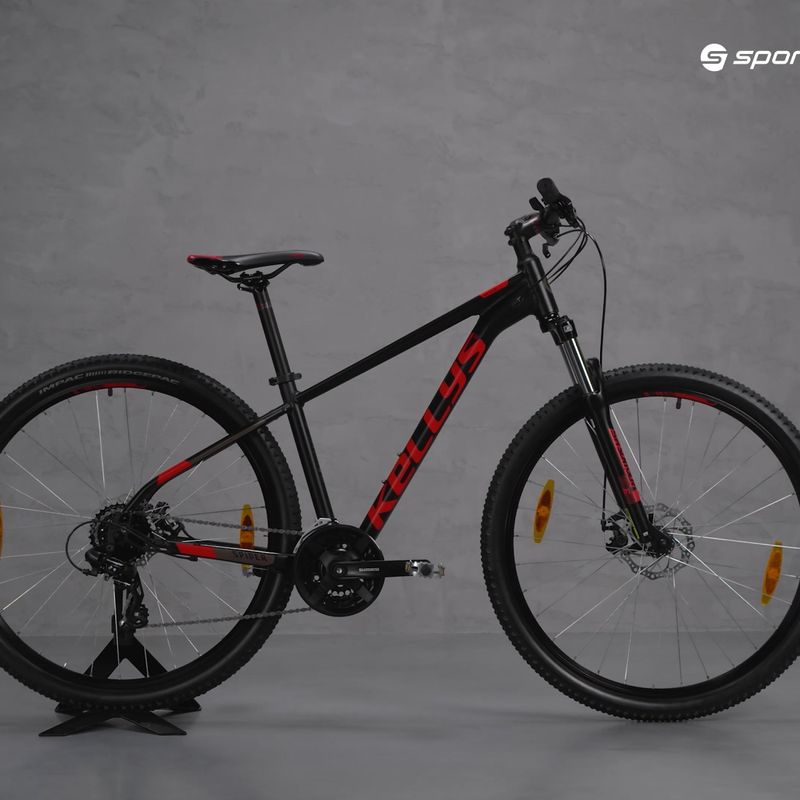 Kellys Spider 30 29" планински велосипед черен 72174 16