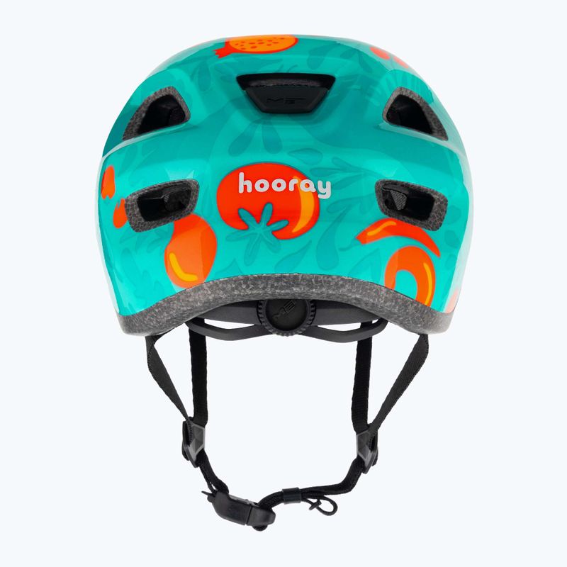 Детска велосипедна каска MET Hooray green fruit glossy 2