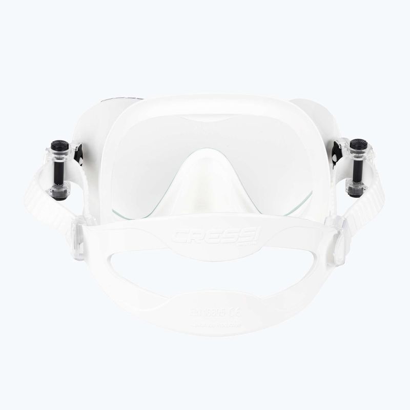 Маска за гмуркане Cressi F1 бяла ZDN283000 4
