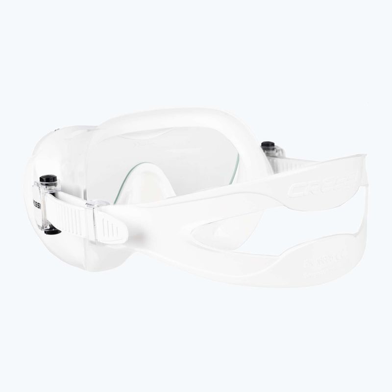 Маска за гмуркане Cressi F1 бяла ZDN283000 5