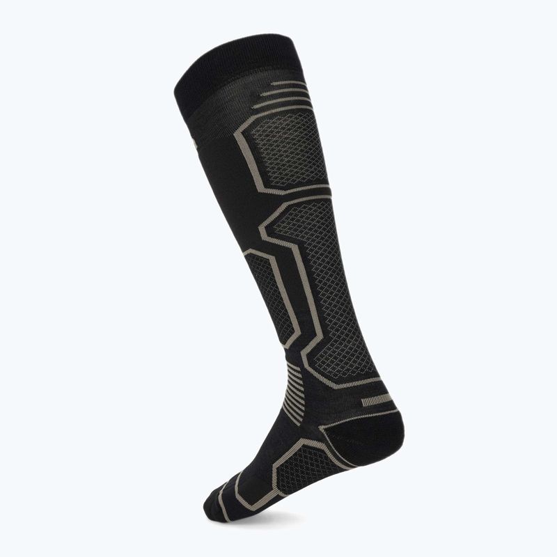 Мъжки ски чорапи Mico Medium Weight Warm Control Ski nero grigio 2