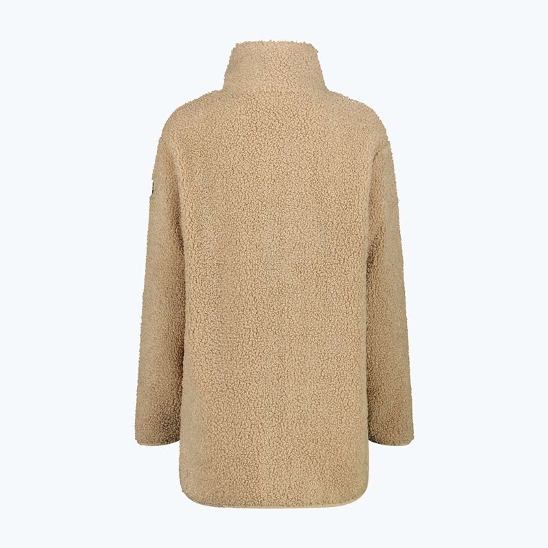 Дамско палто CMP 35P3846 Long Teddy Highloft cookie 2