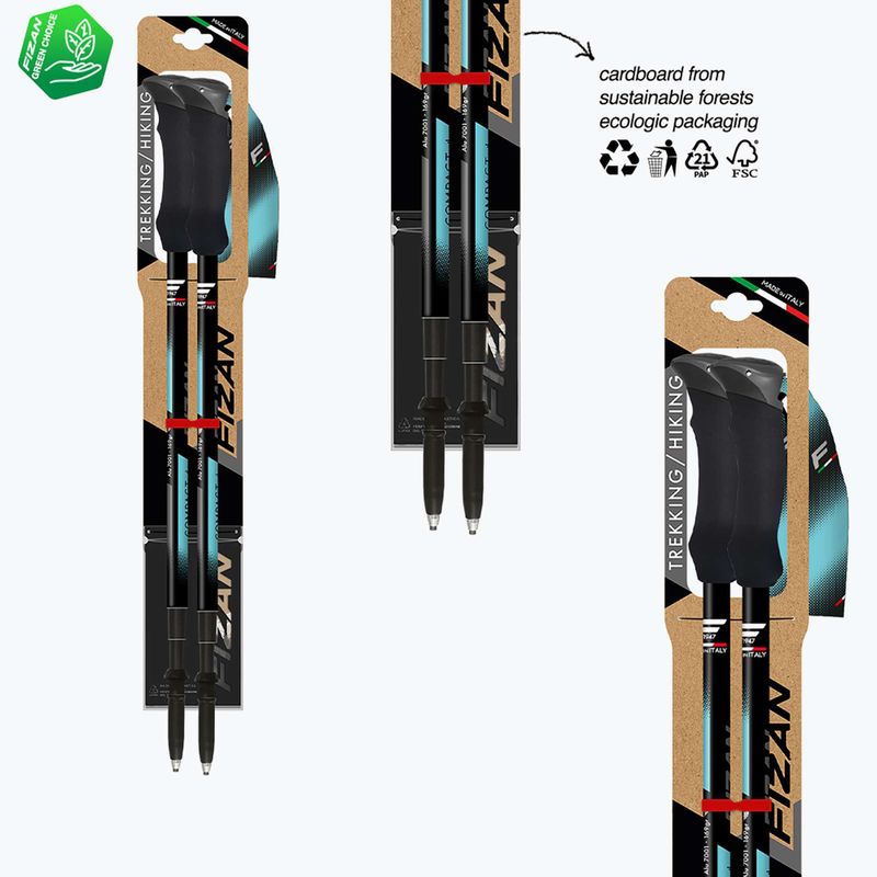Щеки за трекинг  Fizan Compact Tech 4 light blue 6