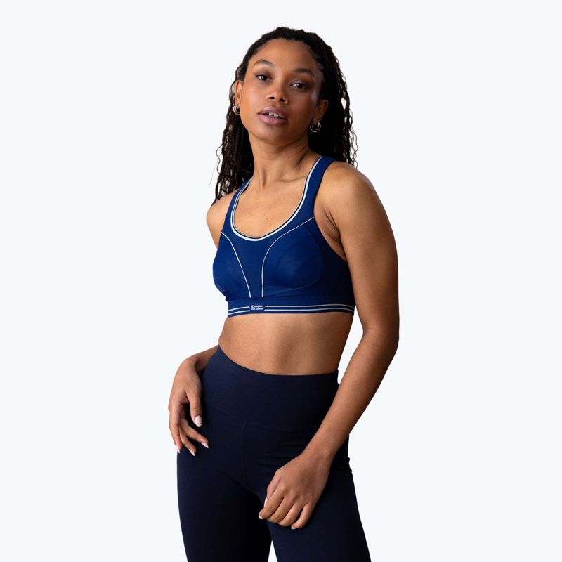 Спортен сутиен Shock Absorber Ultimate Run Bra athletic navy 3