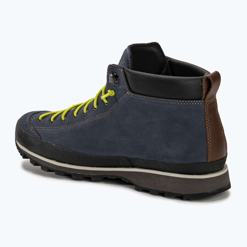 Мъжки туристически обувки Lomer Bio Naturale Mid Mtx Suede flag/lime 3
