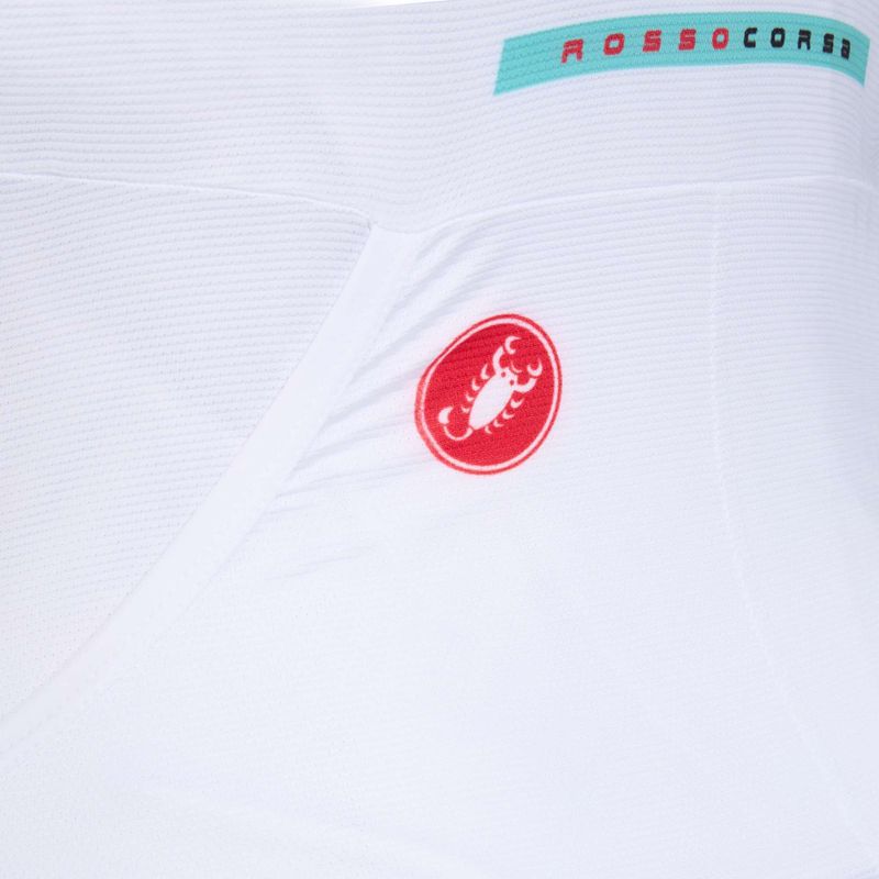 Дамски велосипеден гащеризон Castelli Free Sanremo 3 SS W white/black 6