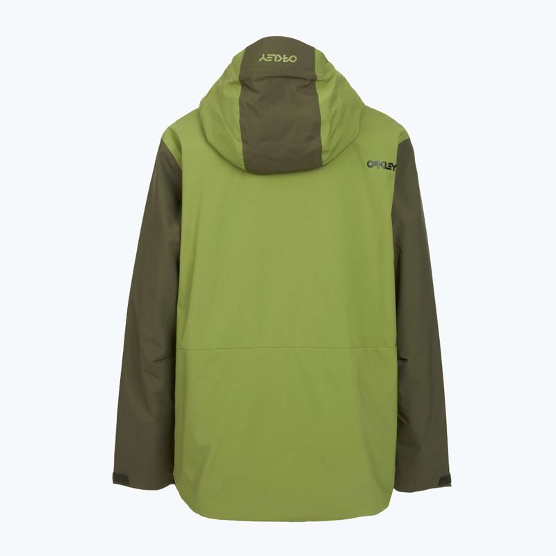 Мъжко яке за сноуборд Oakley TNP TBT Insulated Anorak new dark brush/fern 2