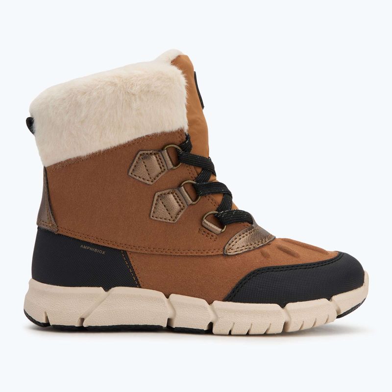 Детски ботуши за сняг Geox Flexyper ABX whisky / black 2