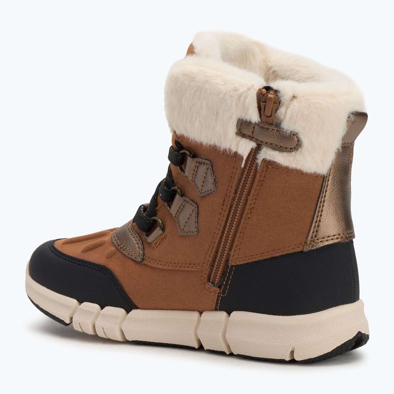 Детски ботуши за сняг Geox Flexyper ABX whisky / black 3
