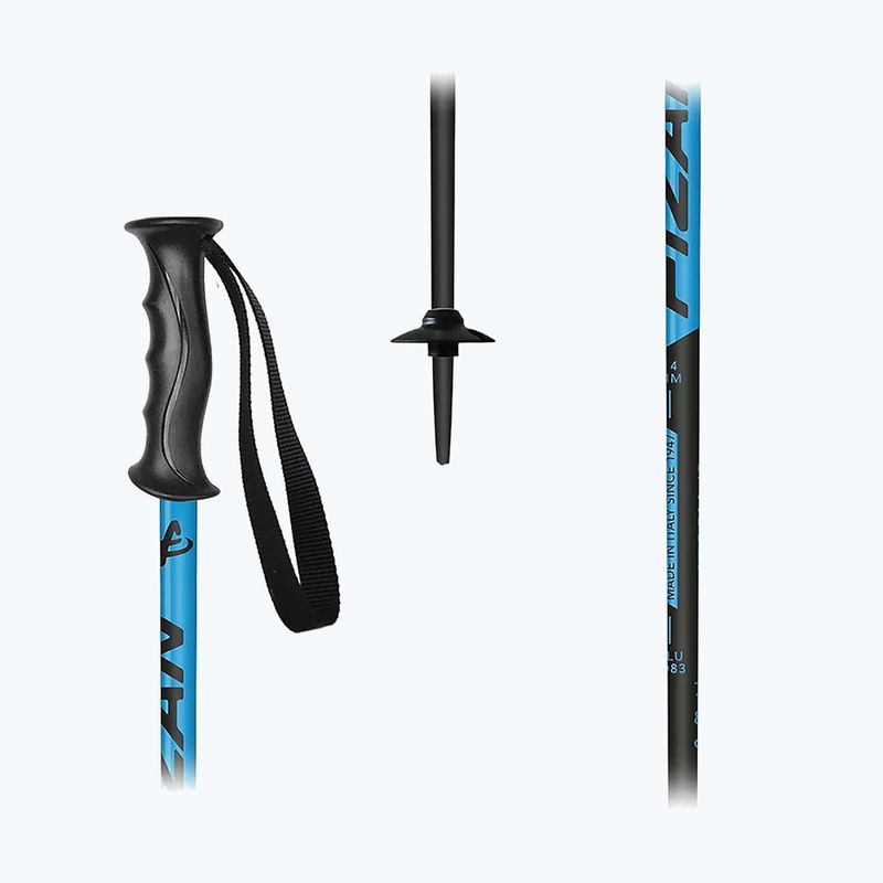 Детски ски палки Fizan Storm Jr, сини 5