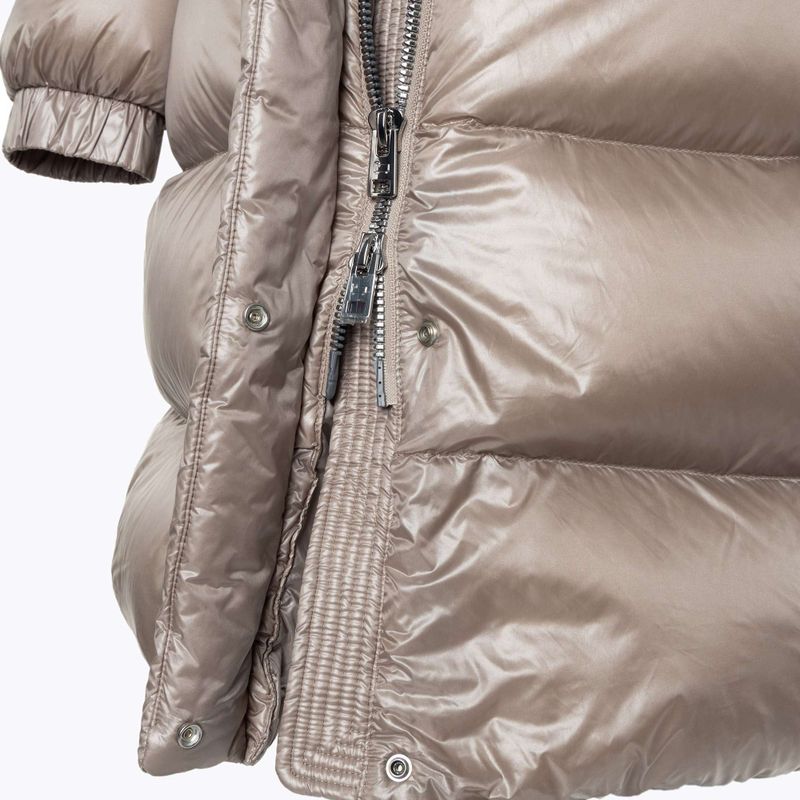 Woolrich дамско яке Aliquippa Long Puffer light taupe 6