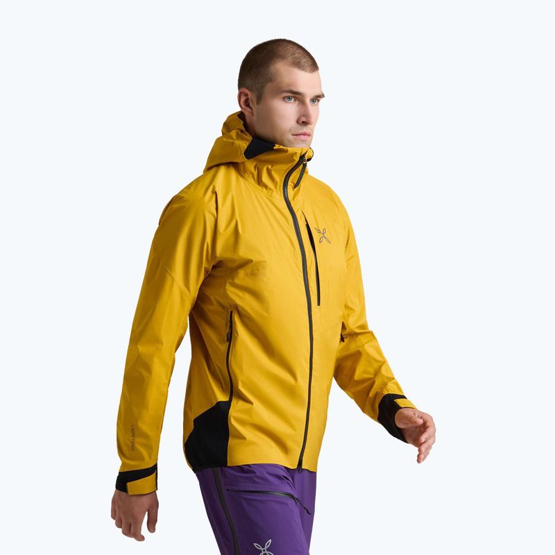 Мъжко яке за дъжд Montura Vertigo 3L mustard 4