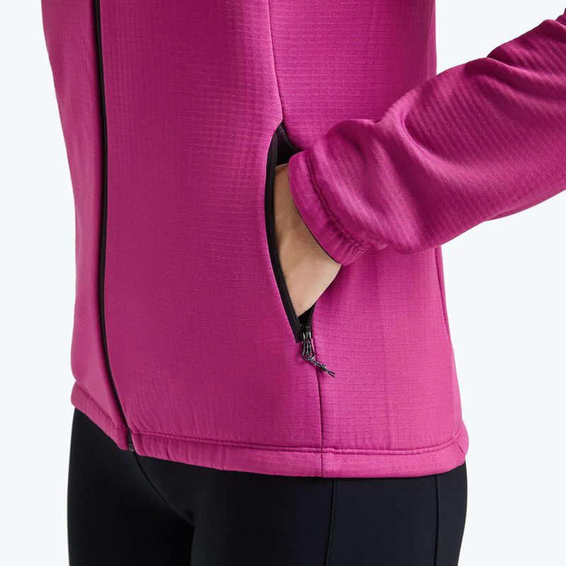Дамски суитшърт Montura Fadis Grid Hooded Maglia baton rougue 6