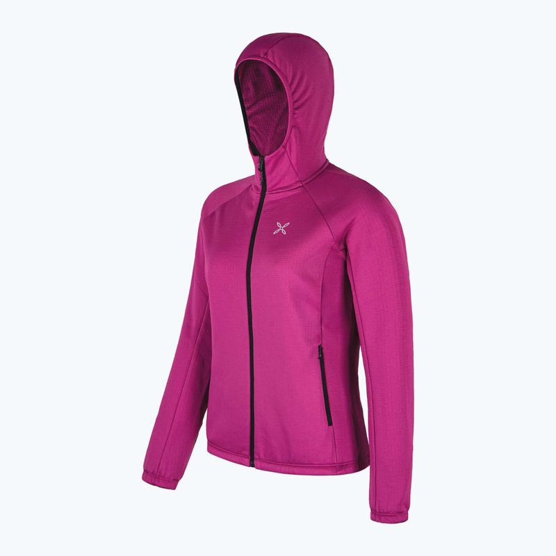 Дамски суитшърт Montura Fadis Grid Hooded Maglia baton rougue 9