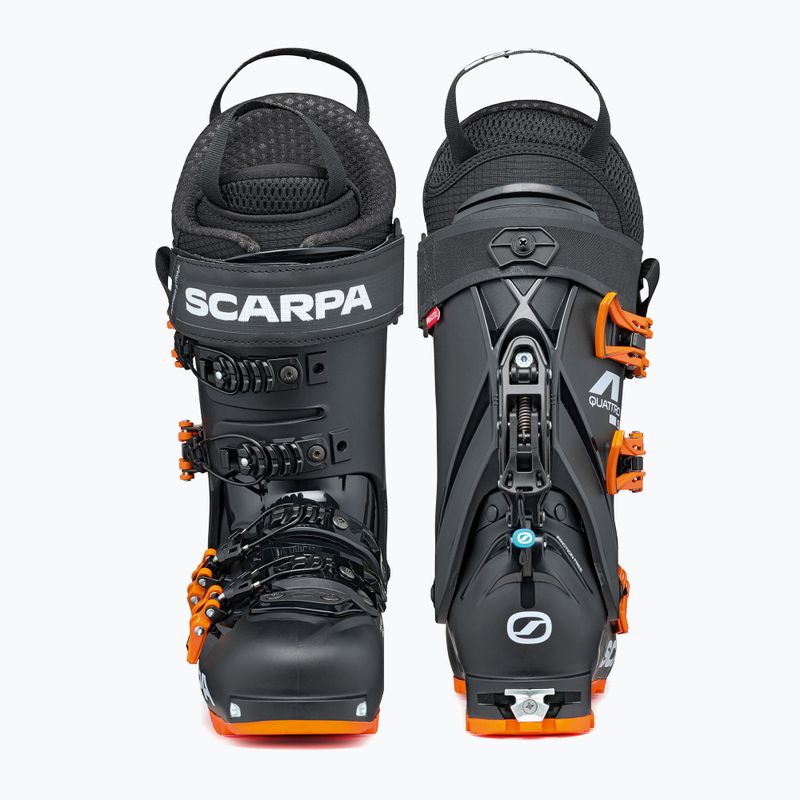 Мъжки ботуши за скачане с парашут SCARPA 4-Quattro SL black/orange 11